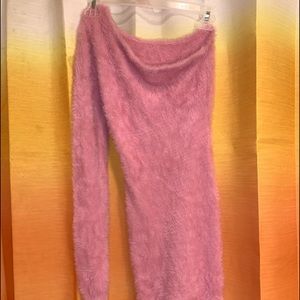 Pink Fur Fashionnova Dress